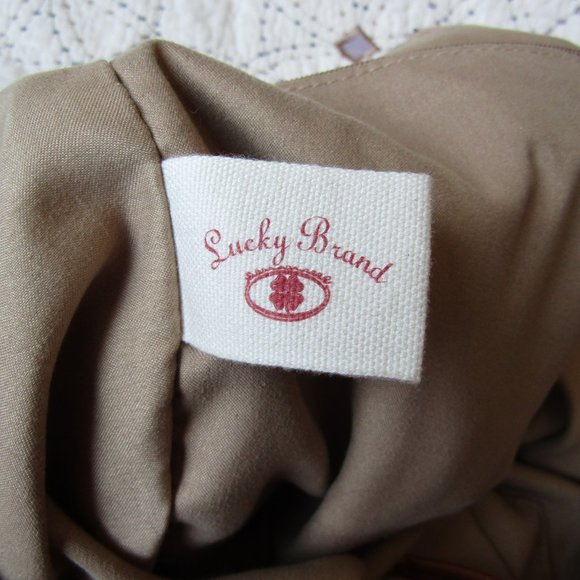 EUC Lucky Brand Large Embroidered Canvas Tote - Picture 10 of 14